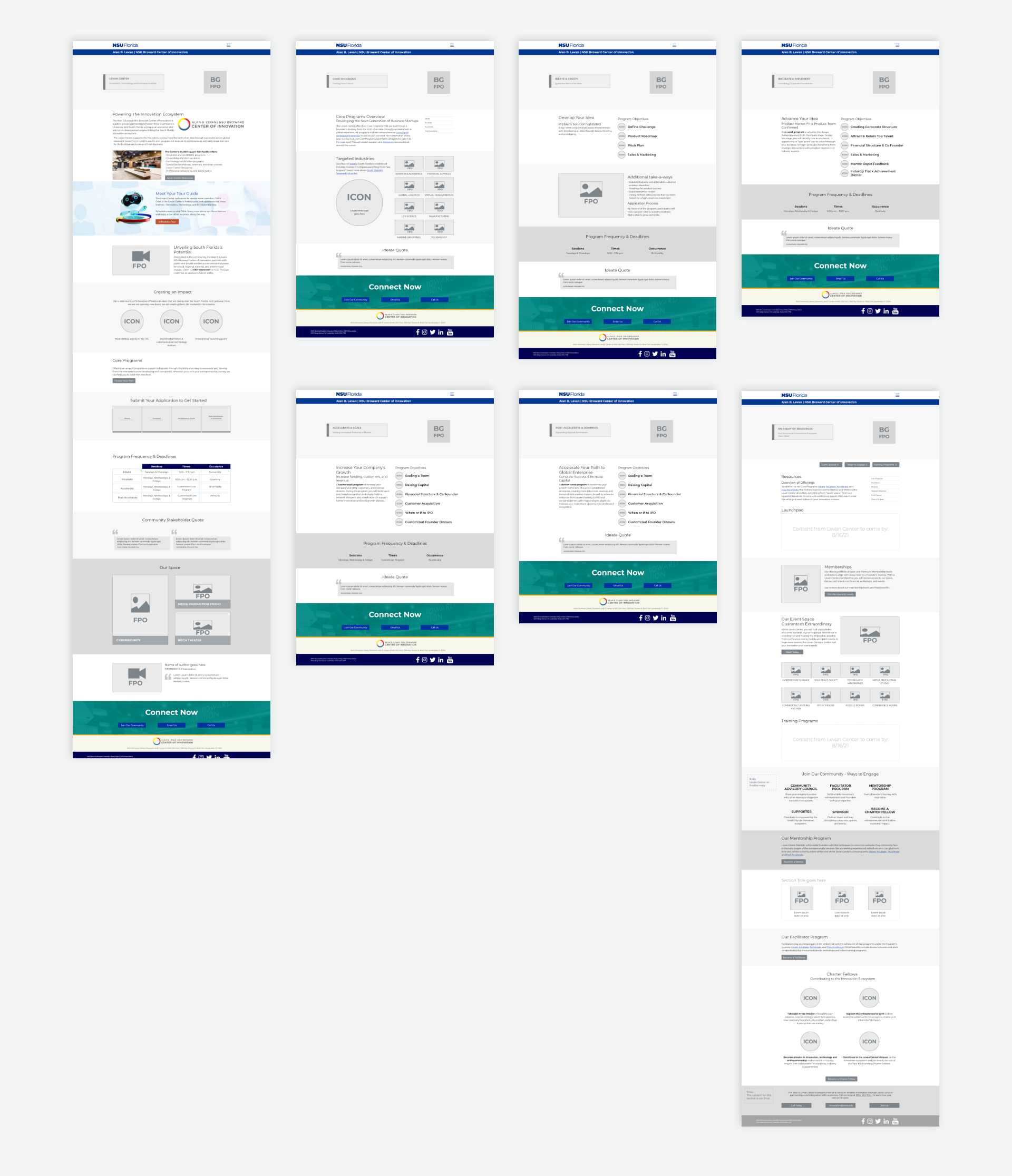 Website Layouts - Low Res