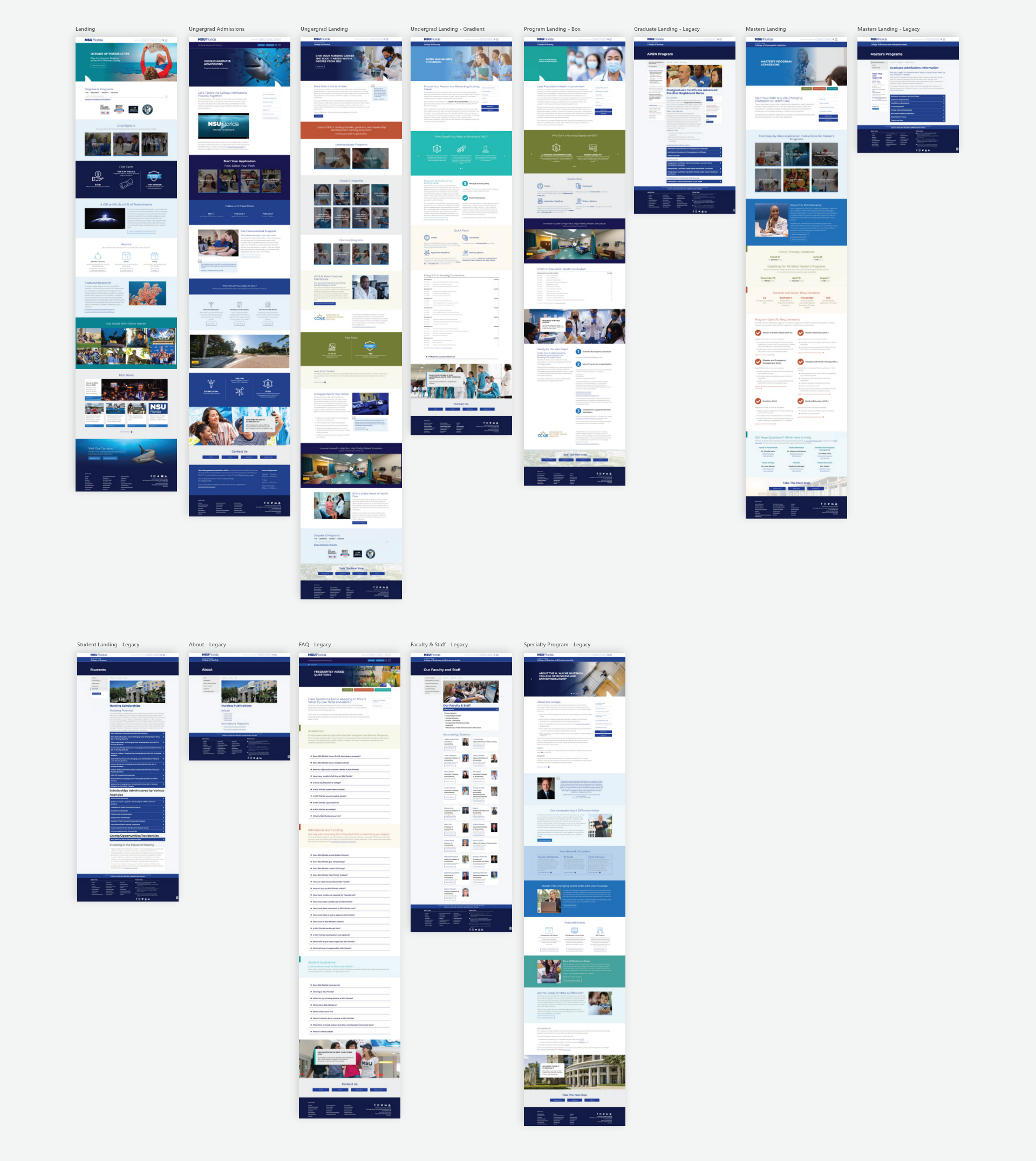 Original site templates